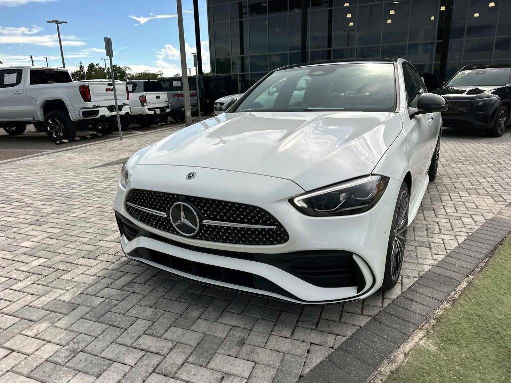 new 2025 Mercedes-Benz C-Class car, priced at $58,005