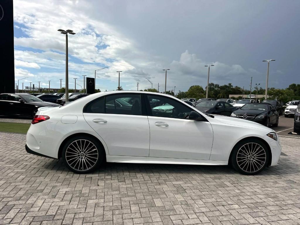 new 2025 Mercedes-Benz C-Class car, priced at $58,005