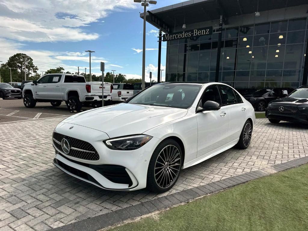 new 2025 Mercedes-Benz C-Class car, priced at $58,005