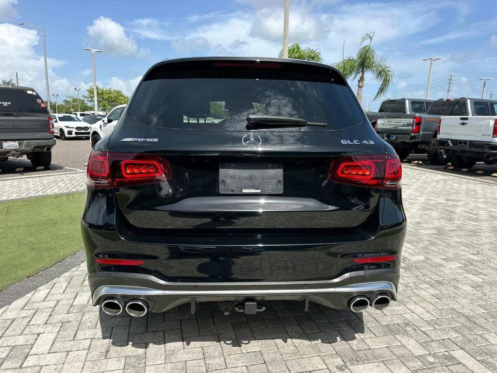 used 2022 Mercedes-Benz AMG GLC 43 car, priced at $42,996