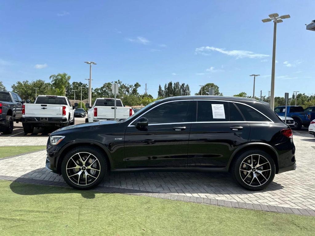 used 2022 Mercedes-Benz AMG GLC 43 car, priced at $42,996