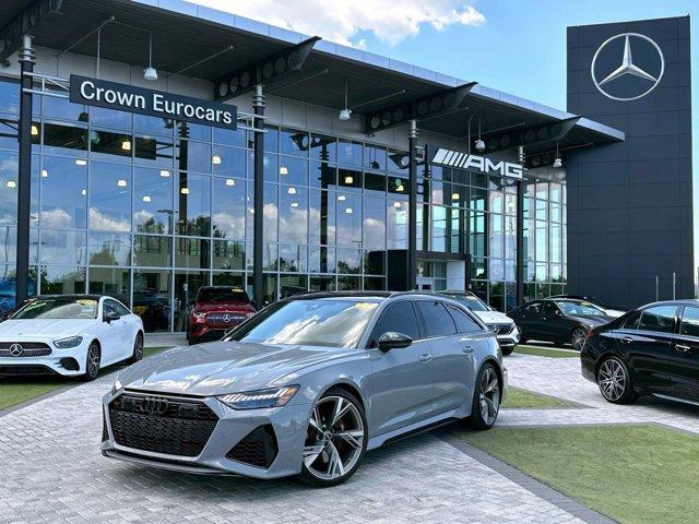 used 2021 Audi RS 6 Avant car, priced at $98,891