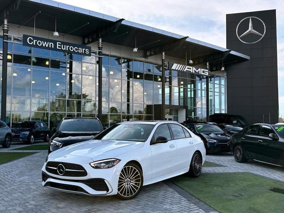 new 2024 Mercedes-Benz C-Class car, priced at $59,255