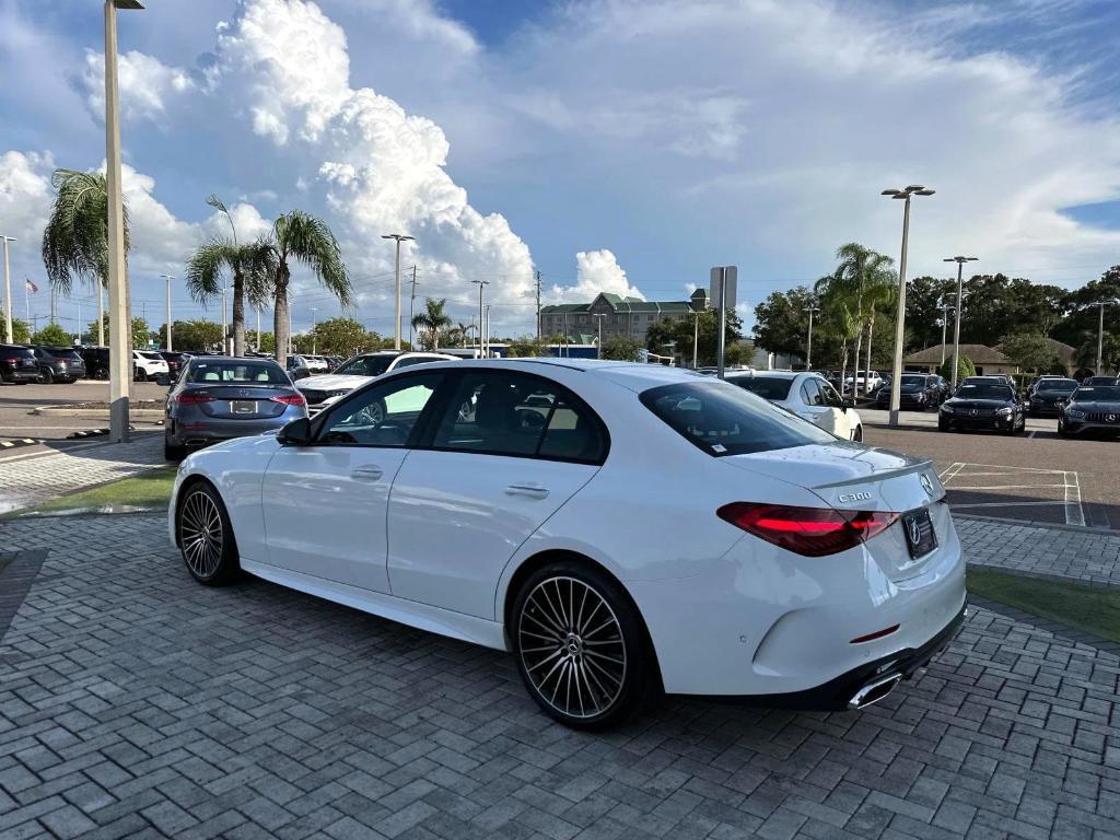 new 2024 Mercedes-Benz C-Class car, priced at $59,255