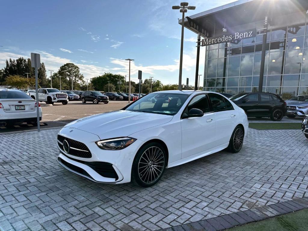 new 2024 Mercedes-Benz C-Class car, priced at $59,255