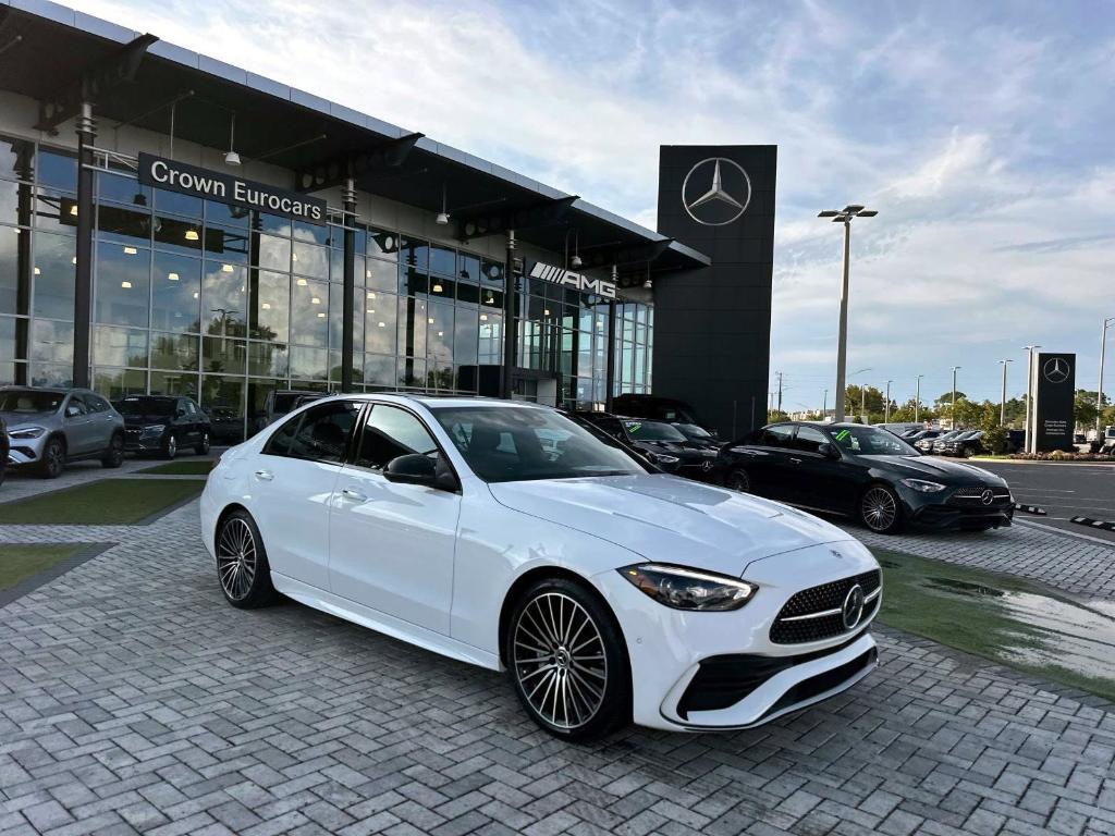 new 2024 Mercedes-Benz C-Class car, priced at $59,255