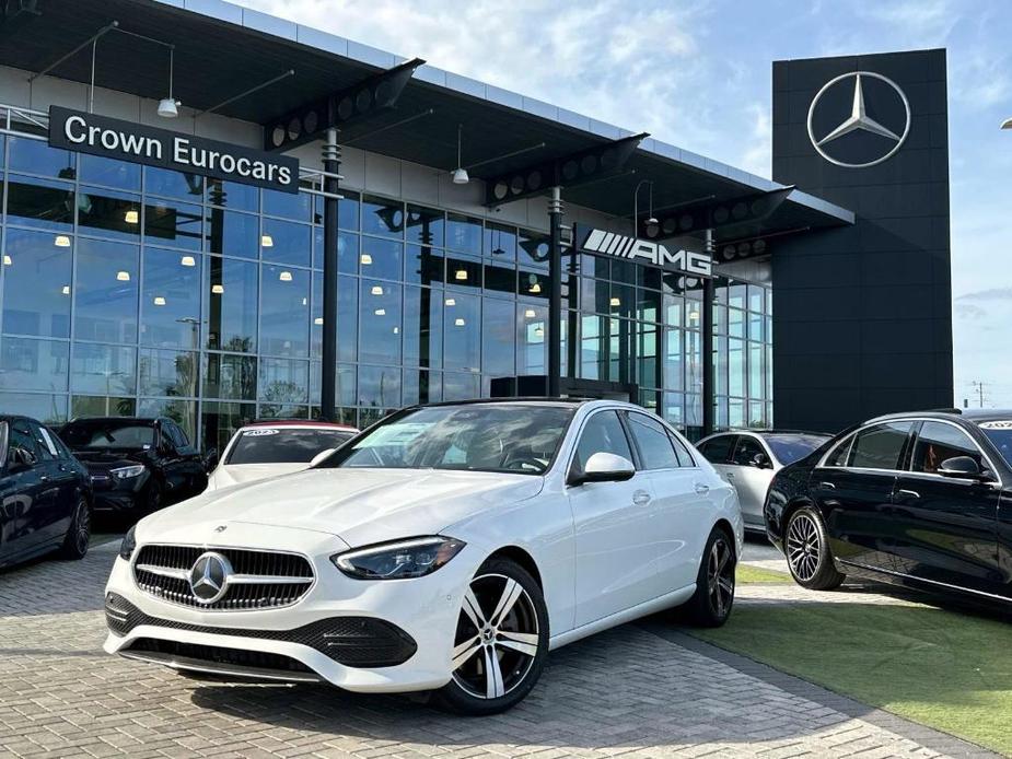 new 2025 Mercedes-Benz C-Class car, priced at $51,050