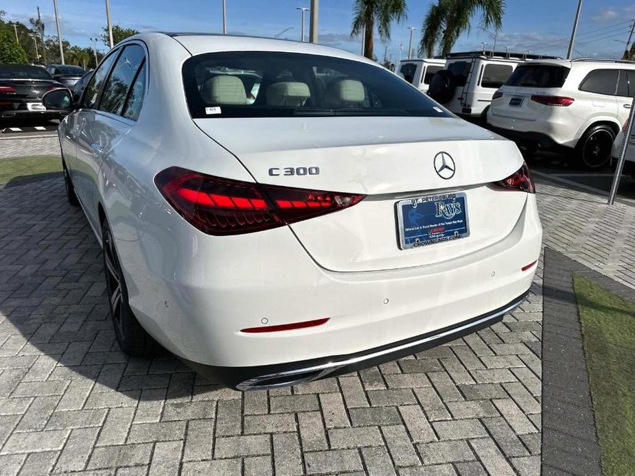 new 2025 Mercedes-Benz C-Class car, priced at $51,050