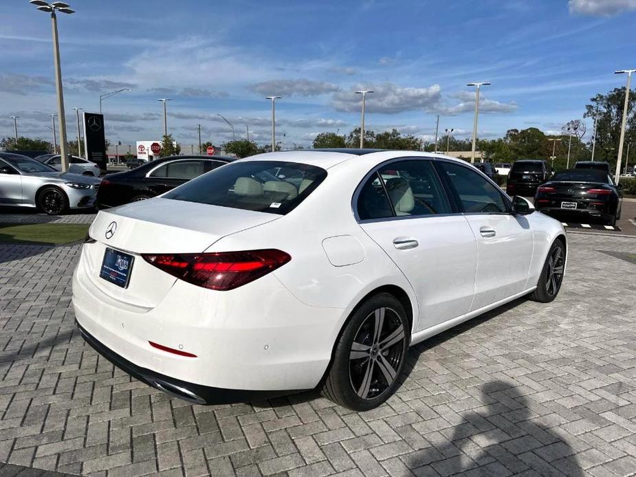 new 2025 Mercedes-Benz C-Class car, priced at $51,050