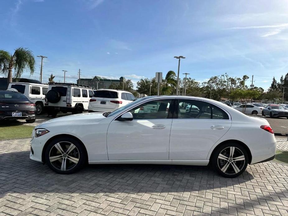 new 2025 Mercedes-Benz C-Class car, priced at $51,050