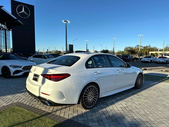 used 2024 Mercedes-Benz C-Class car, priced at $50,580