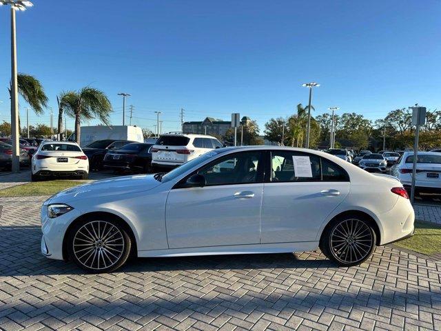 used 2024 Mercedes-Benz C-Class car, priced at $50,580