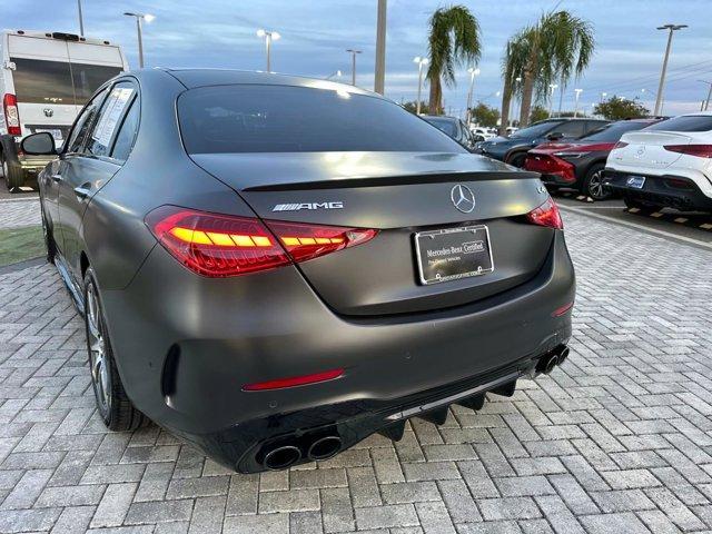 used 2024 Mercedes-Benz AMG C 43 car, priced at $63,988