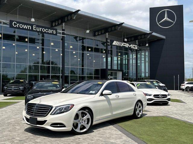 used 2015 Mercedes-Benz S-Class car, priced at $28,791