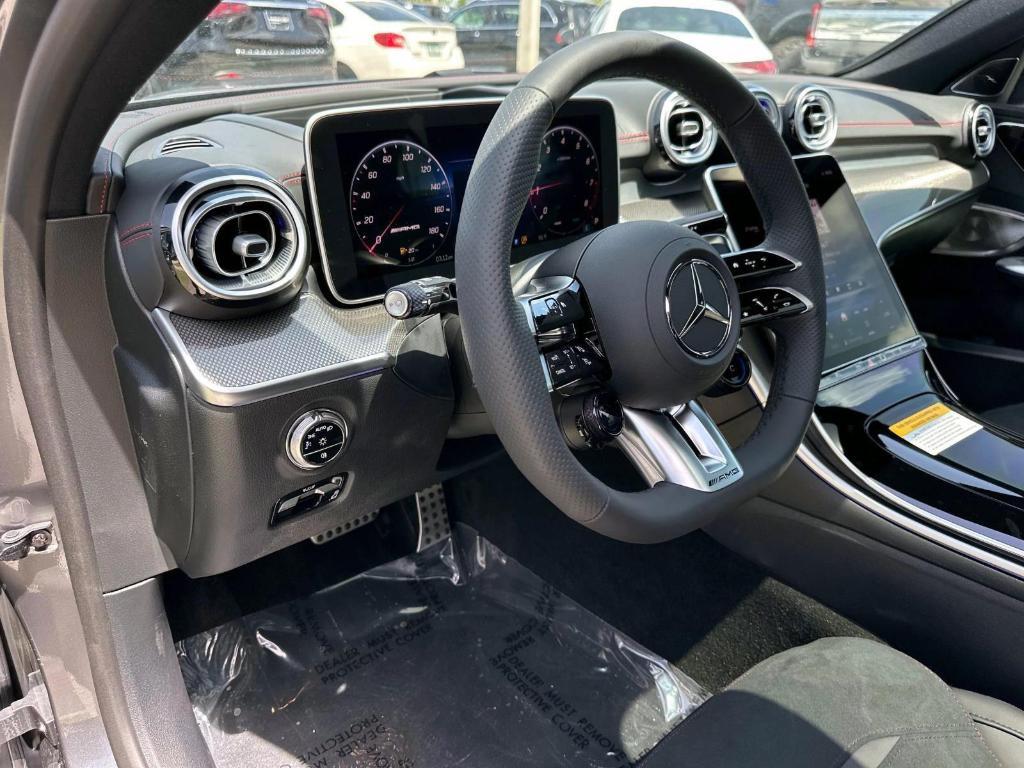 new 2025 Mercedes-Benz AMG C 43 car, priced at $71,760