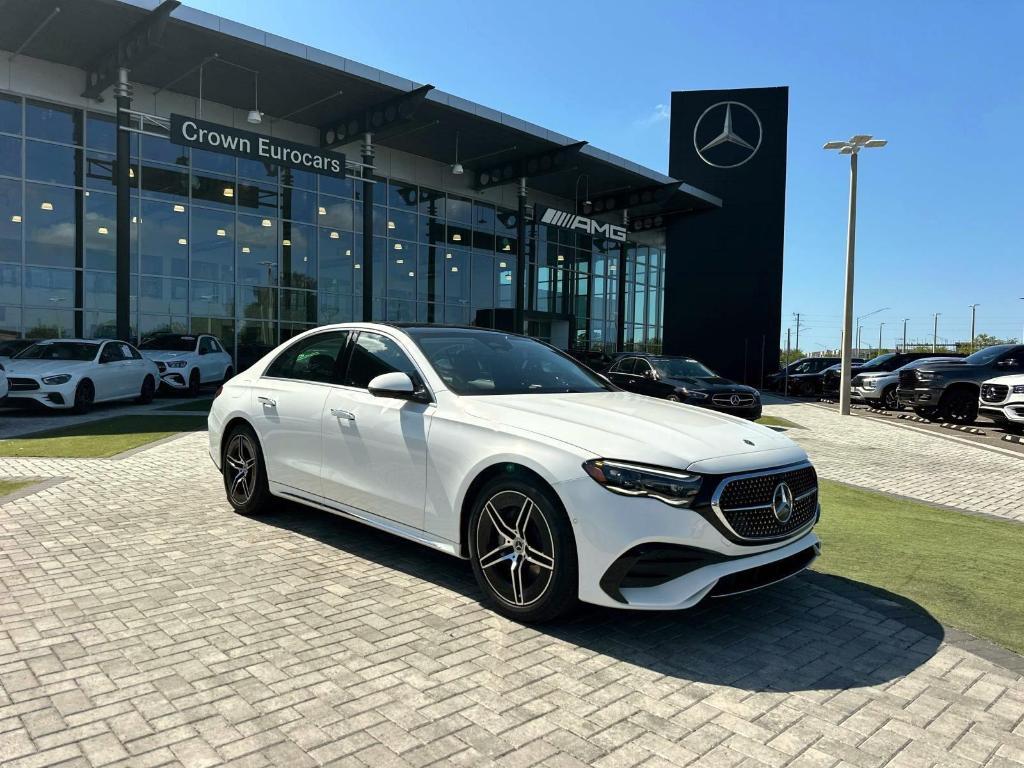 new 2025 Mercedes-Benz E-Class car, priced at $72,200