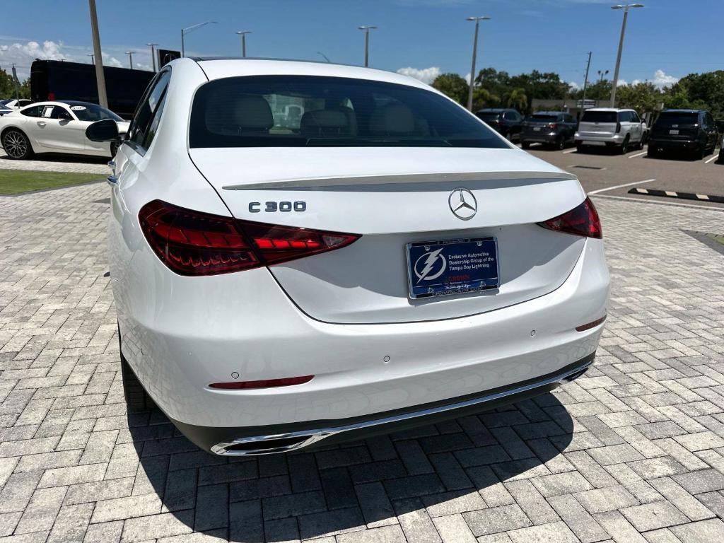 new 2024 Mercedes-Benz C-Class car, priced at $60,725