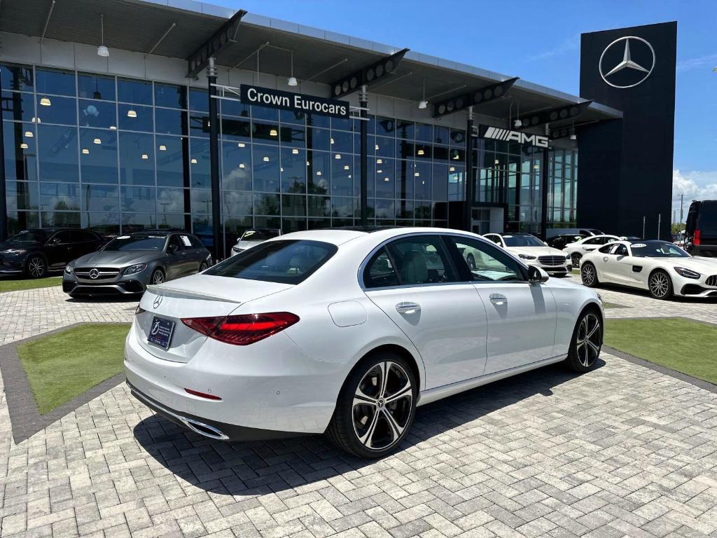 new 2024 Mercedes-Benz C-Class car, priced at $60,725