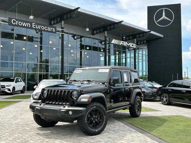 used 2023 Jeep Wrangler car, priced at $32,788