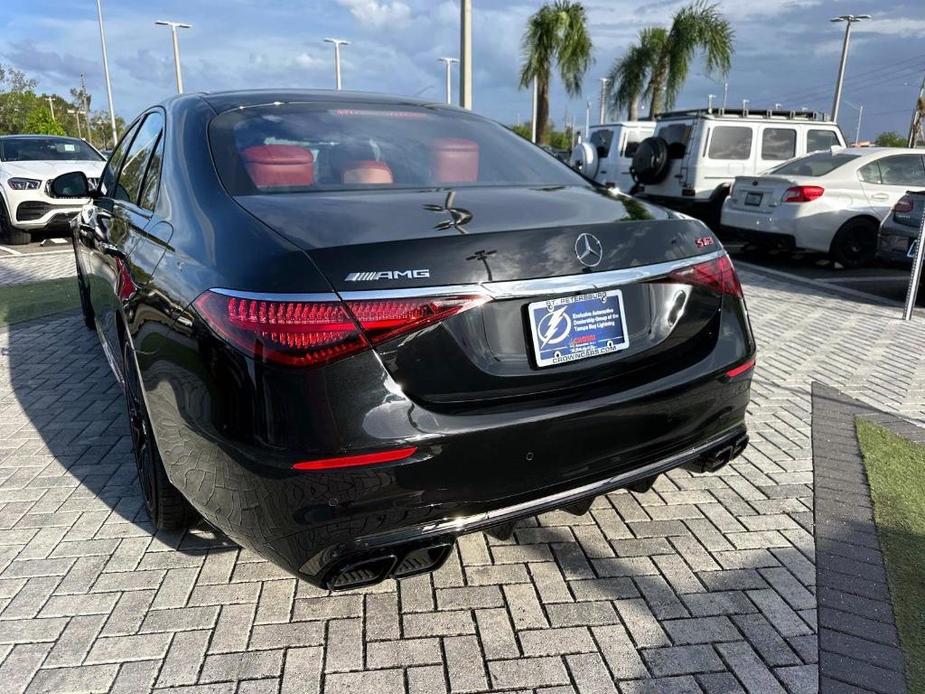 new 2025 Mercedes-Benz AMG S 63 E car, priced at $203,060