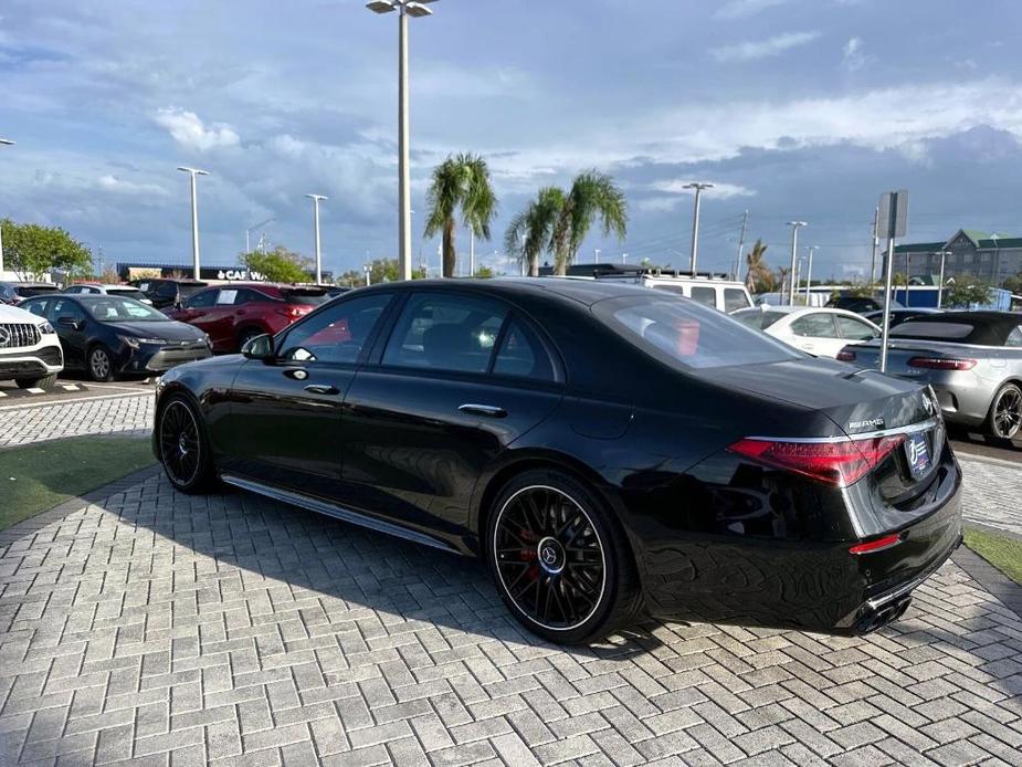 new 2025 Mercedes-Benz AMG S 63 E car, priced at $203,060