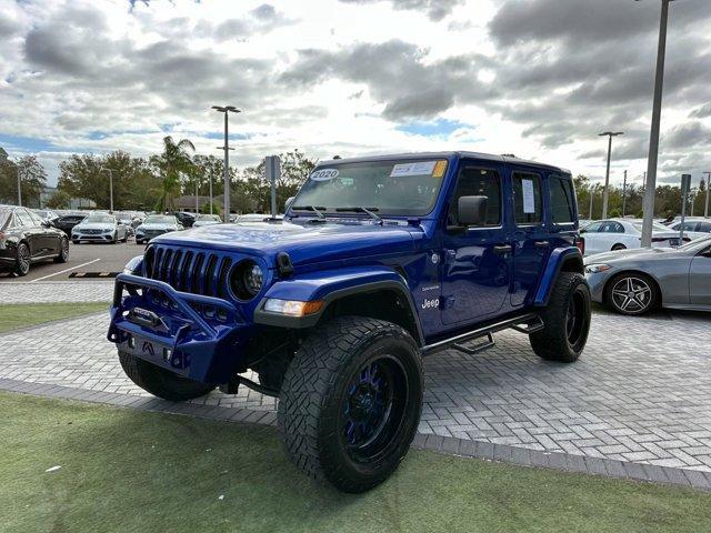 used 2020 Jeep Wrangler Unlimited car, priced at $31,988