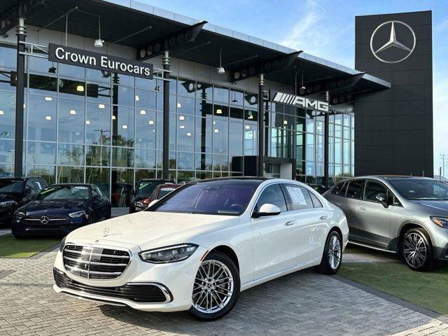 used 2021 Mercedes-Benz S-Class car, priced at $73,891