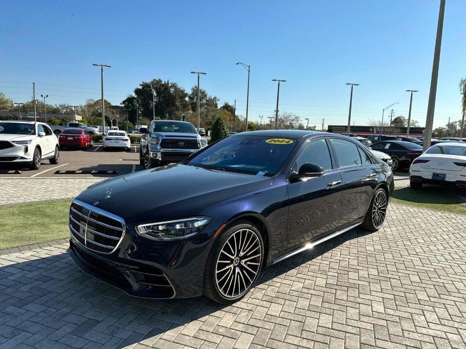 new 2024 Mercedes-Benz S-Class car, priced at $144,710