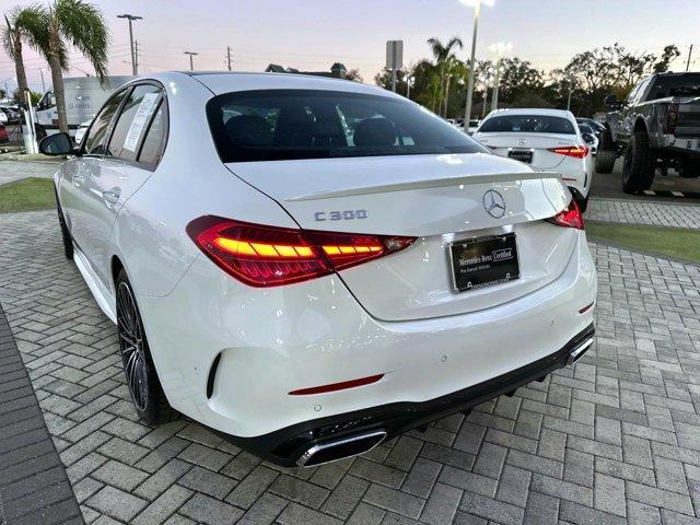 used 2024 Mercedes-Benz C-Class car, priced at $53,261