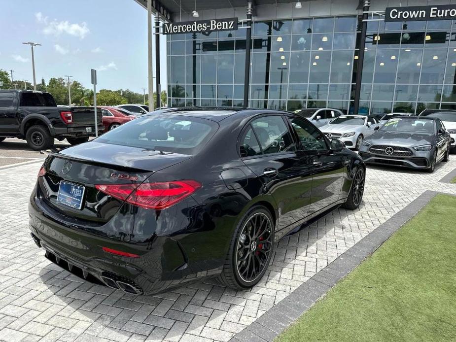 new 2024 Mercedes-Benz AMG C 63 car, priced at $100,545