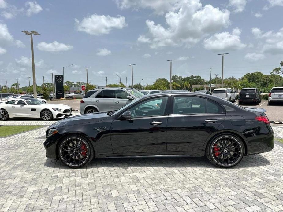 new 2024 Mercedes-Benz AMG C 63 car, priced at $100,545