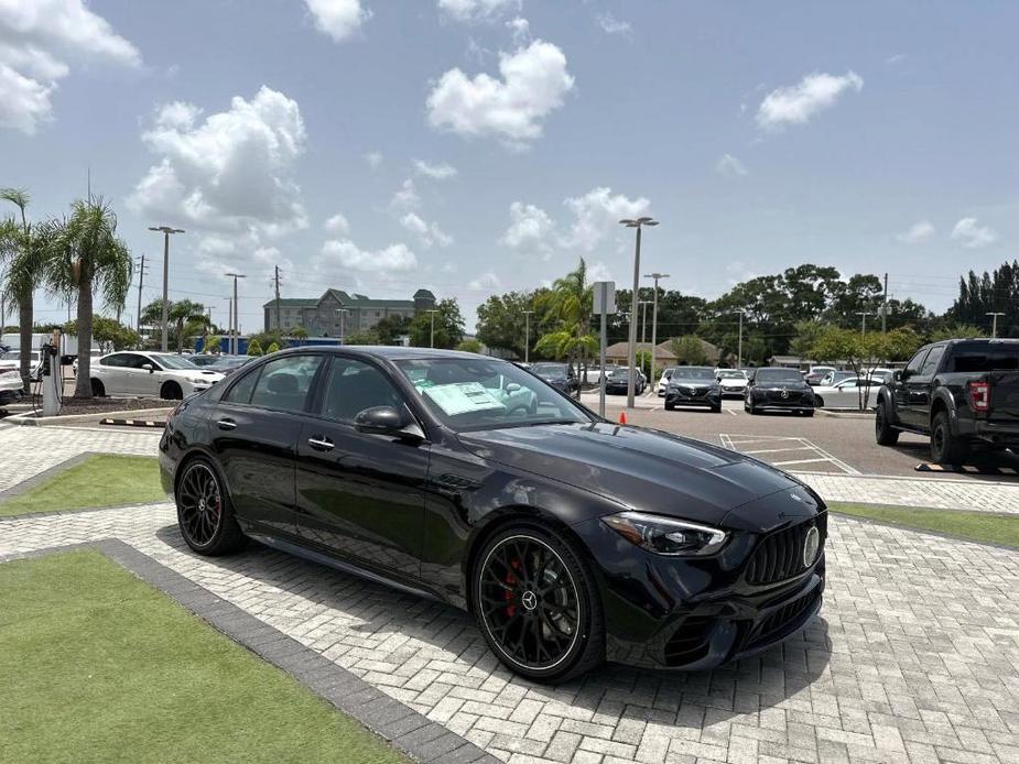 new 2024 Mercedes-Benz AMG C 63 car, priced at $100,545