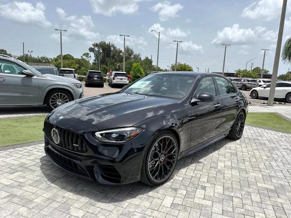 new 2024 Mercedes-Benz AMG C 63 car, priced at $100,545