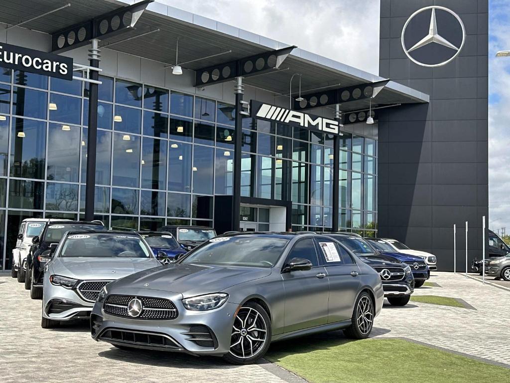used 2022 Mercedes-Benz E-Class car, priced at $38,031
