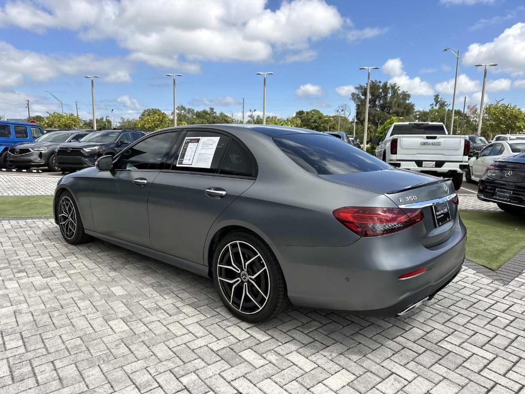 used 2022 Mercedes-Benz E-Class car, priced at $38,031