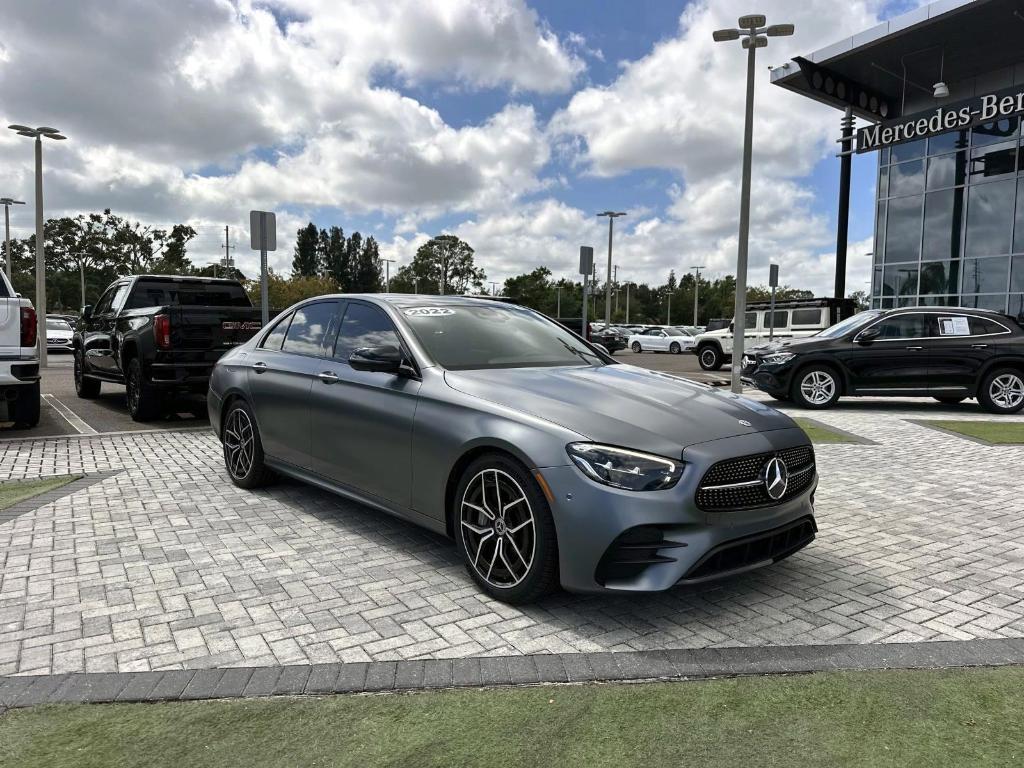 used 2022 Mercedes-Benz E-Class car, priced at $38,031