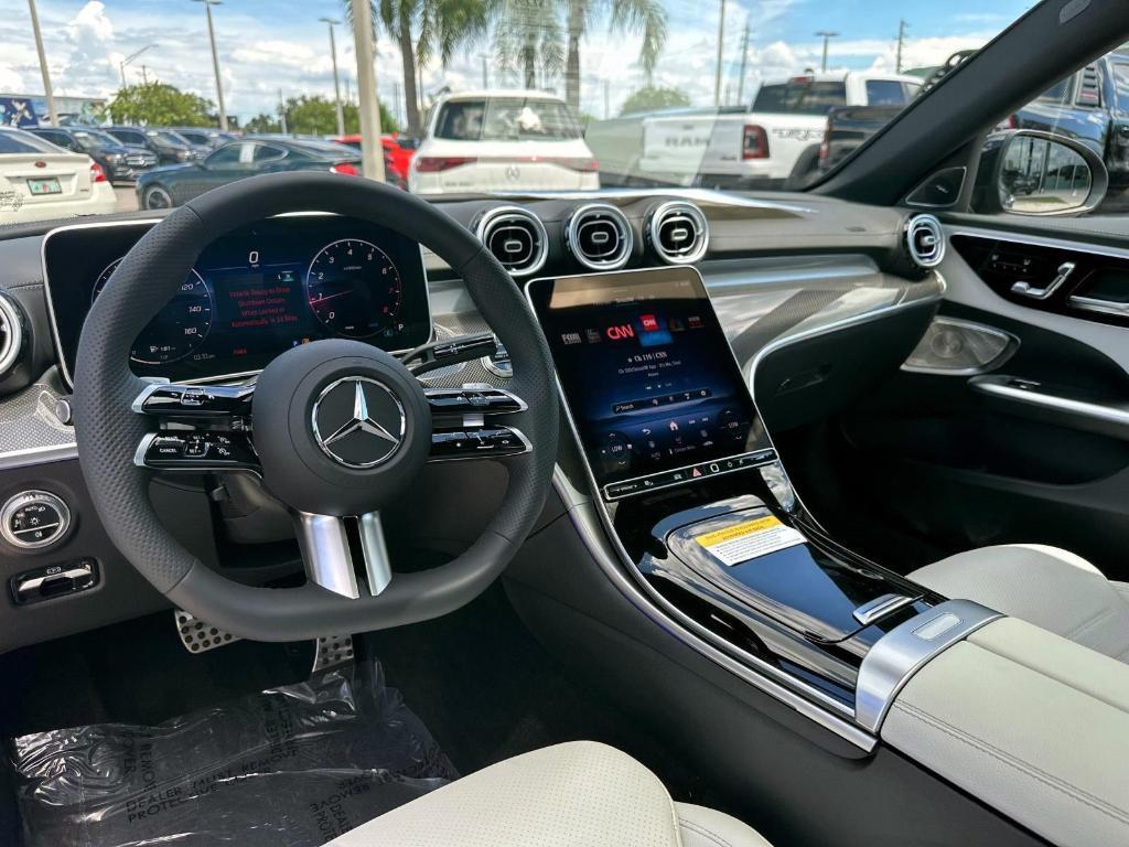 new 2025 Mercedes-Benz C-Class car, priced at $60,010