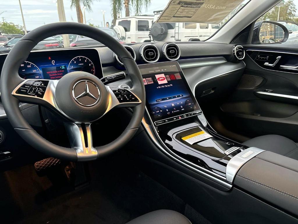 new 2025 Mercedes-Benz C-Class car, priced at $51,050