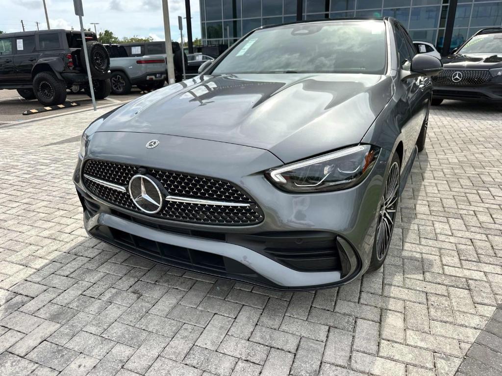new 2025 Mercedes-Benz C-Class car, priced at $58,495