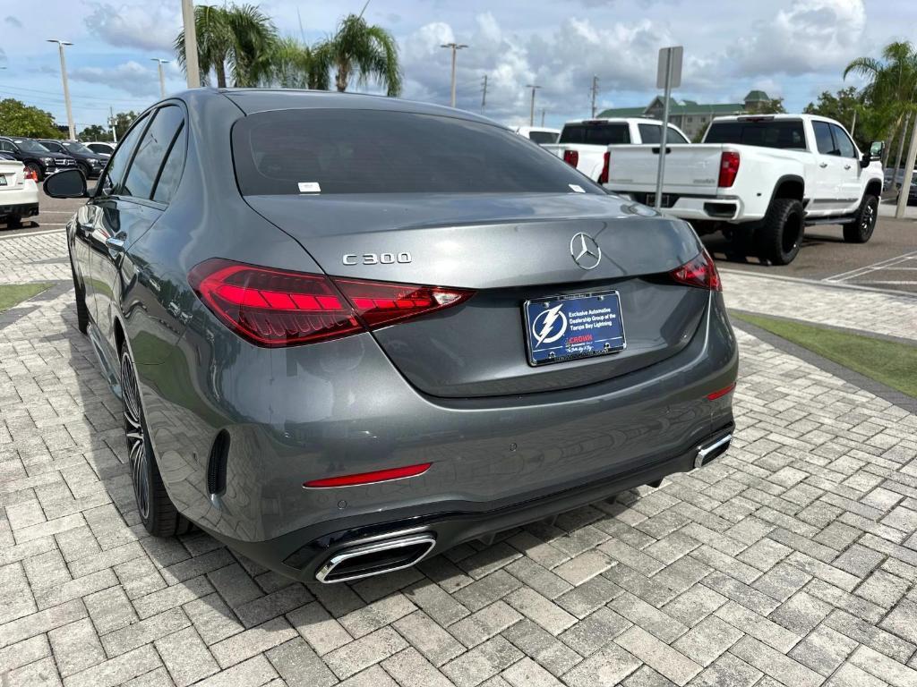 new 2025 Mercedes-Benz C-Class car, priced at $58,495