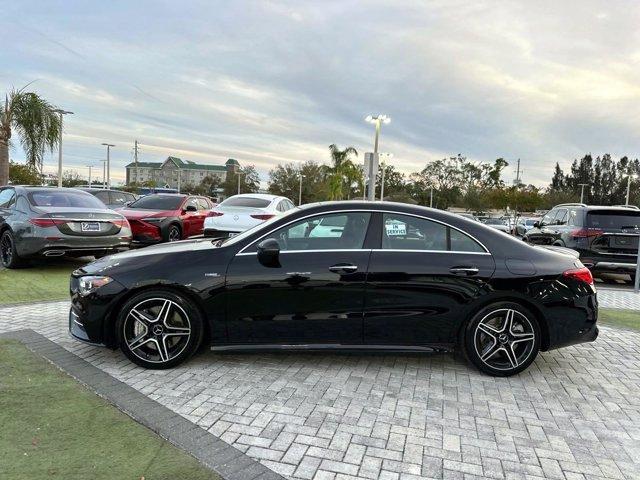 used 2022 Mercedes-Benz AMG CLA 35 car, priced at $36,291