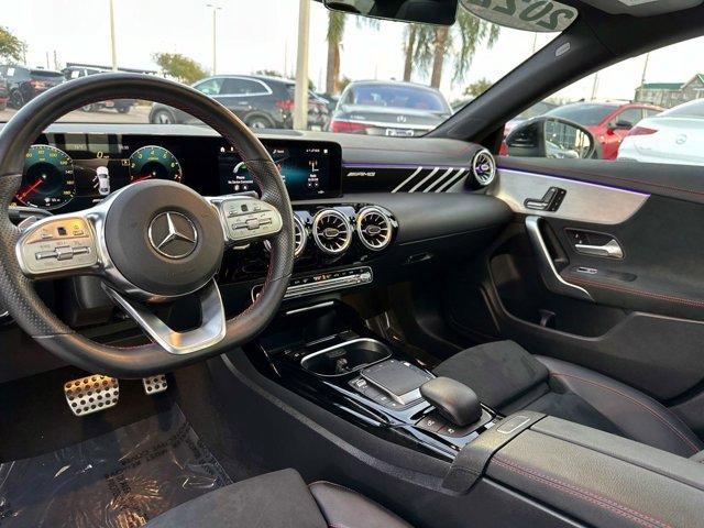 used 2022 Mercedes-Benz AMG CLA 35 car, priced at $36,291