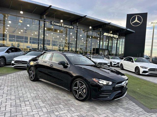 used 2022 Mercedes-Benz AMG CLA 35 car, priced at $36,291