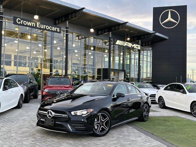 used 2022 Mercedes-Benz AMG CLA 35 car, priced at $36,291