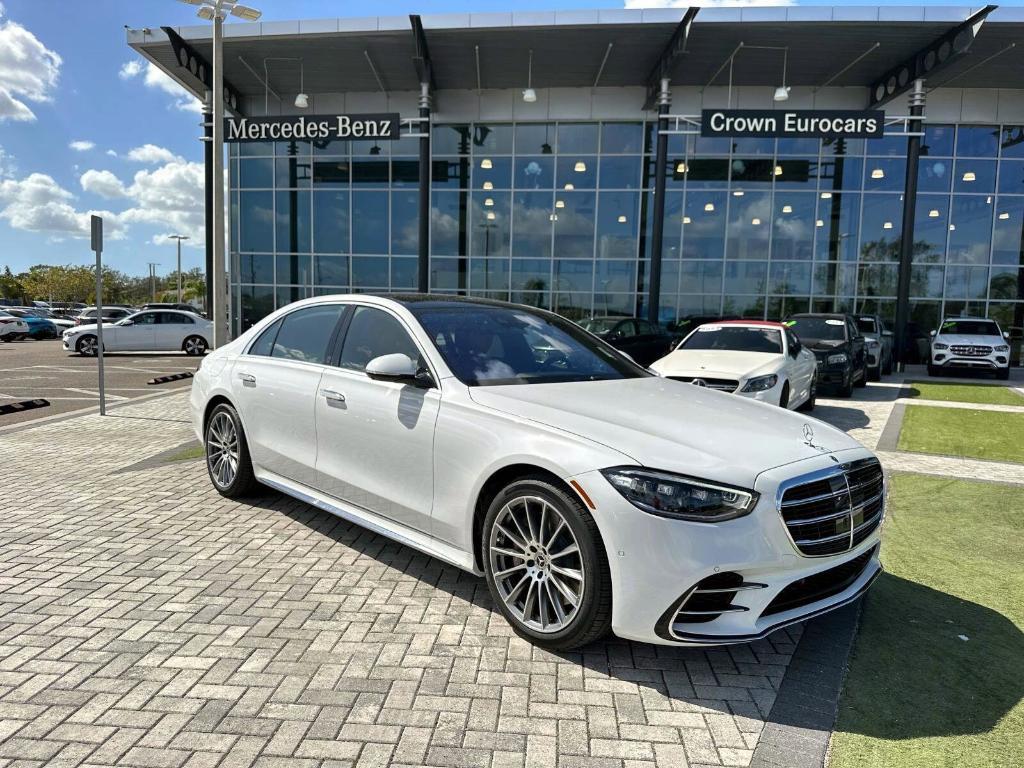 new 2025 Mercedes-Benz S-Class car, priced at $139,780