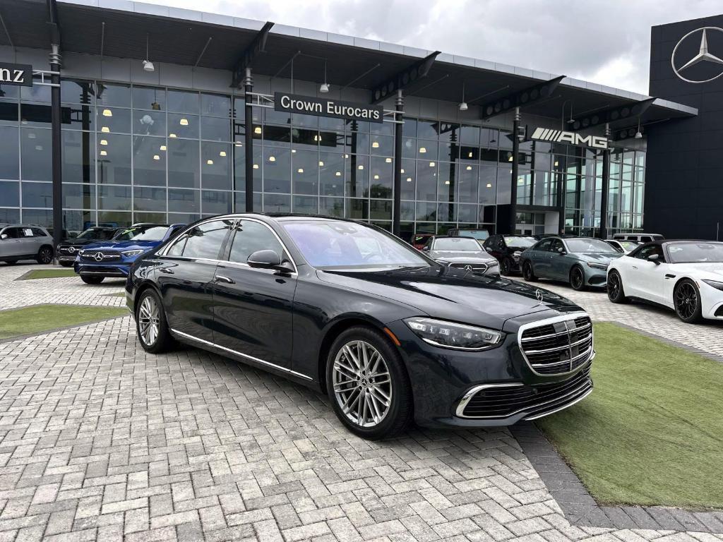 used 2021 Mercedes-Benz S-Class car, priced at $60,599