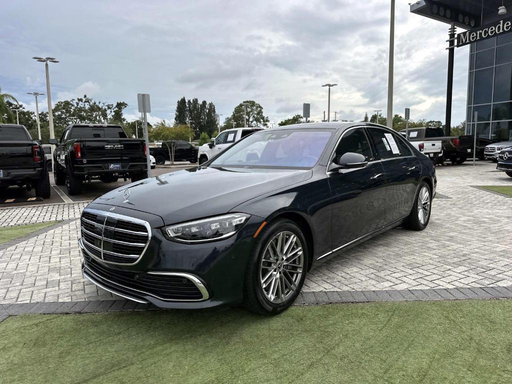 used 2021 Mercedes-Benz S-Class car, priced at $60,599