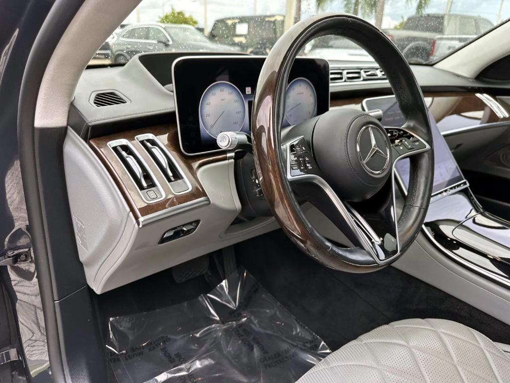 used 2021 Mercedes-Benz S-Class car, priced at $60,599