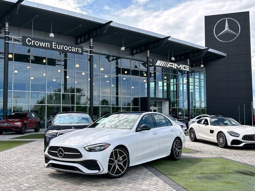 new 2024 Mercedes-Benz C-Class car, priced at $61,715