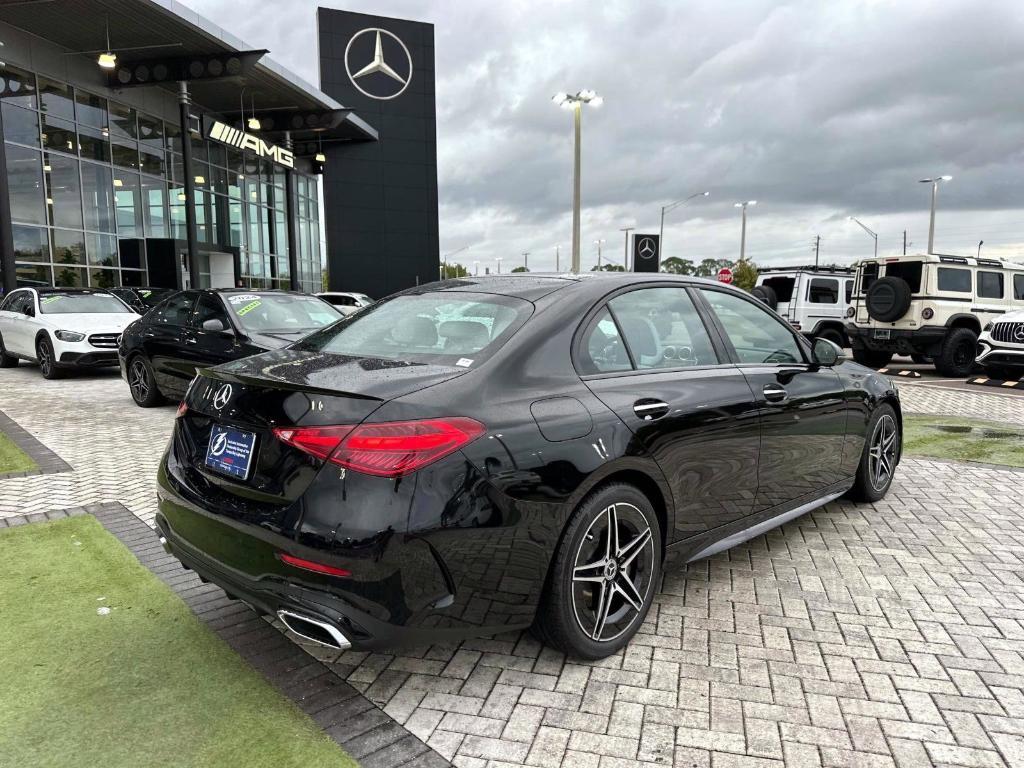 new 2024 Mercedes-Benz C-Class car, priced at $57,505